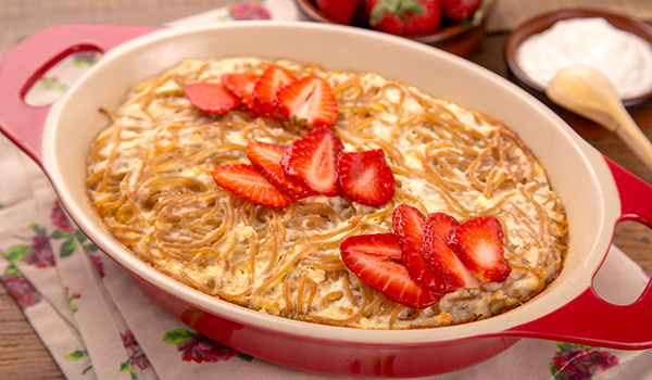 Лапшевник с творогом