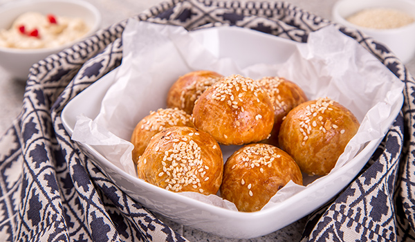 Пирожки с хумусом