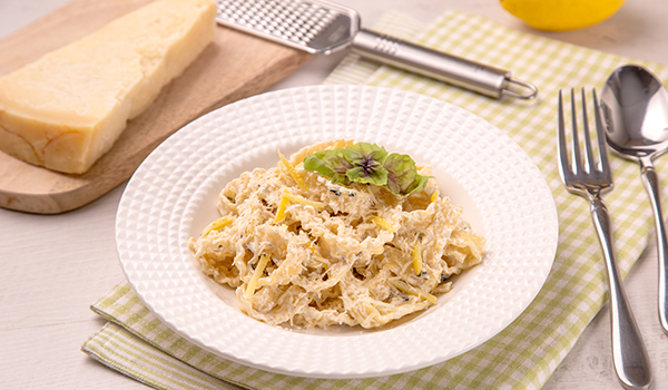 Паста с лимонным соусом