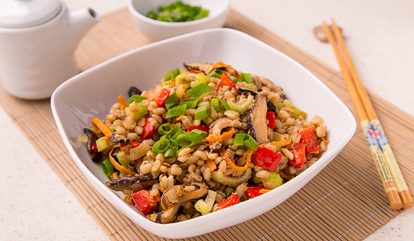 Перловка в азиатском стиле