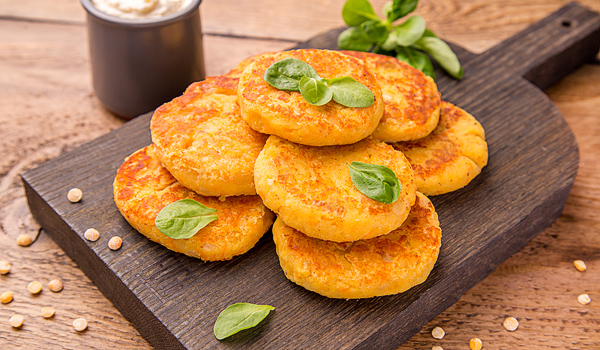 Pea Pancakes