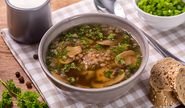 Суп с гречневой крупой