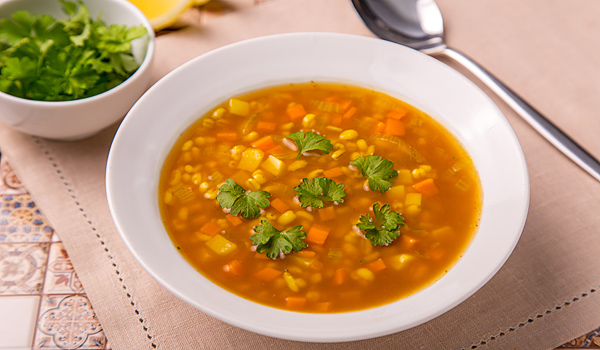 Iranian Pearl Barley Soup