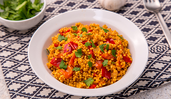 Пряная пшенная каша