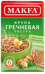 Крупа гречневая ядрица "Настоящая гречка" ЭКСТРА