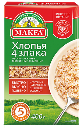 Хлопья 4 злака