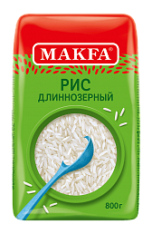 Polished long-grain rice