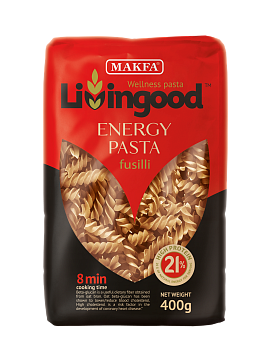Energy pasta fusilli