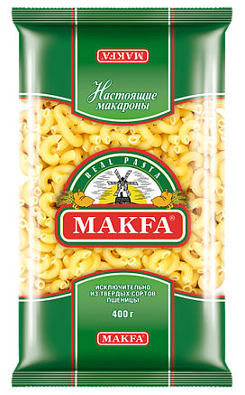 Рожки гладкие