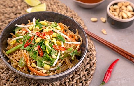 Pad Thai with Vegetables