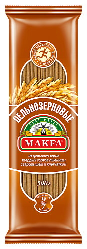 Вермишель длинная цельнозерновая
