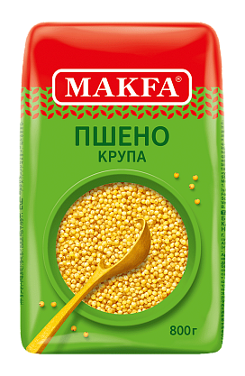 Polished millet cereal