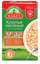 Хлопья овсяные с отрубями