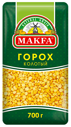 Крупа горох шлифованный