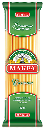 Макароны длинные «Соломка»