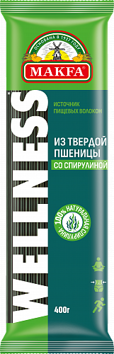 Wellness Pasta with Spirulina