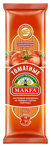 Вермишель длинная томатная