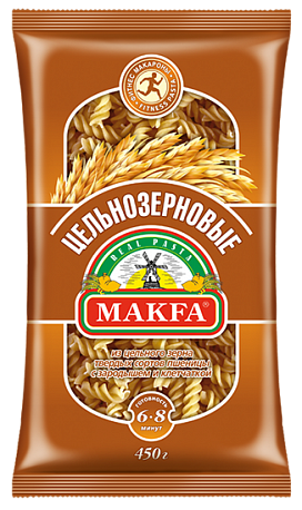 Спирали цельнозерновые