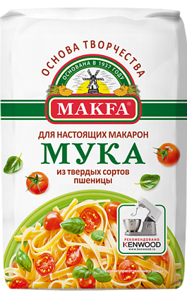 Мука из твердой пшеницы для макаронных изделий, высший сорт