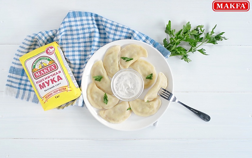 Вареники с картошкой и грибами